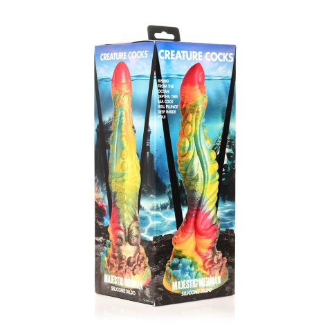 Silikonowe dildo Majestic Merman XR Brands