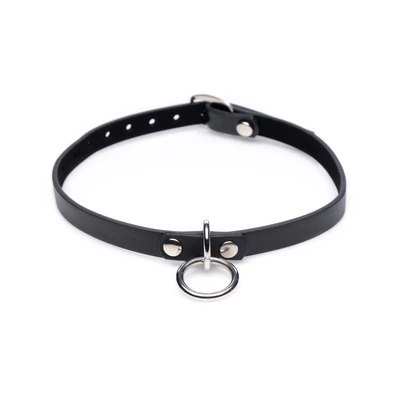 Wąski choker z pierścieniem XR Brands