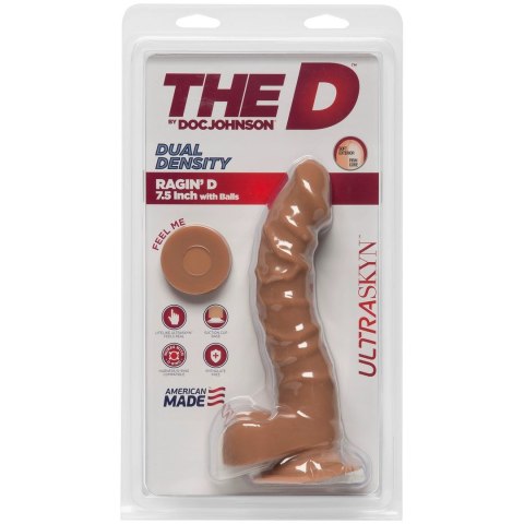 Doc Johnson - Realistyczne dildo Ragin' D 25 cm