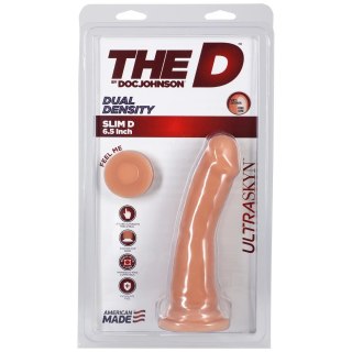 Doc Johnson - Realistyczne dildo z jądrami Slim D 15 cm