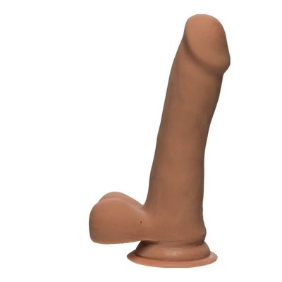 Doc Johnson - Realistyczne dildo z jądrami Slim D 15 cm