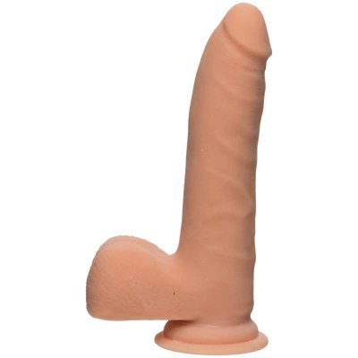 Doc Johnson - Realistyczne dildo z jądrami Slim D 18 cm