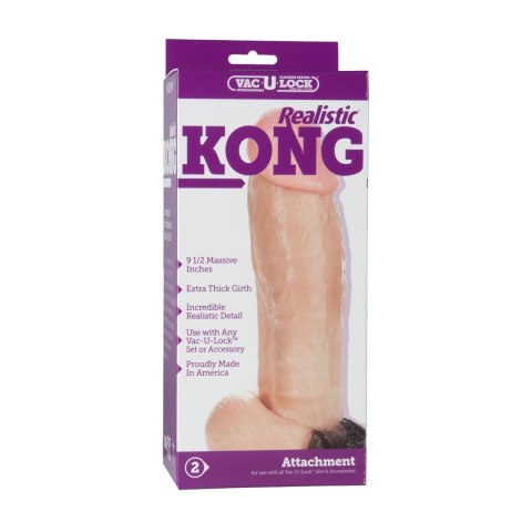 Doc Johnson - Realistyczne dildo Kong