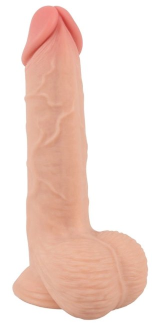 Nature Skin - Elastyczne Naturalne Dildo Z Ruchomą Skórą 18,7 cm