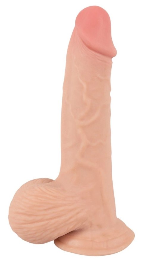 Nature Skin - Elastyczne Naturalne Dildo Z Ruchomą Skórą 18,7 cm