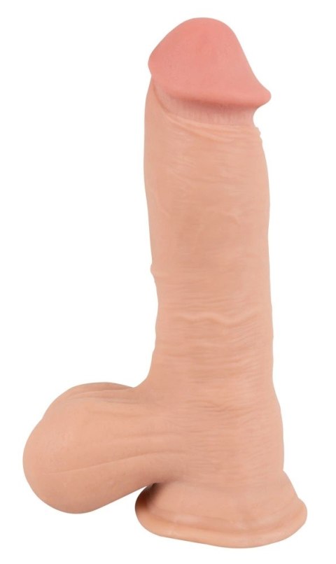 Nature Skin - Elastyczne Naturalne Dildo Z Ruchomą Skórą 19,9 cm