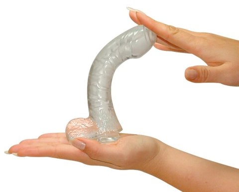 NMC - Naturalne Dildo Elastyczne W Kolorze Białym 17cm