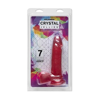 Doc Johnson - Realistyczne dildo z jądrami 18 cm