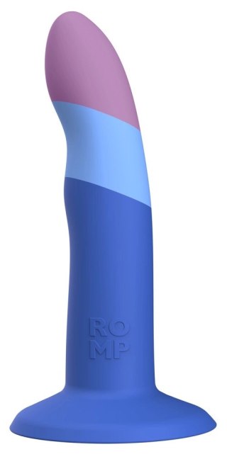 ROMP - Eleganckie Faliste Dildo Dwukolorowe Piccolo