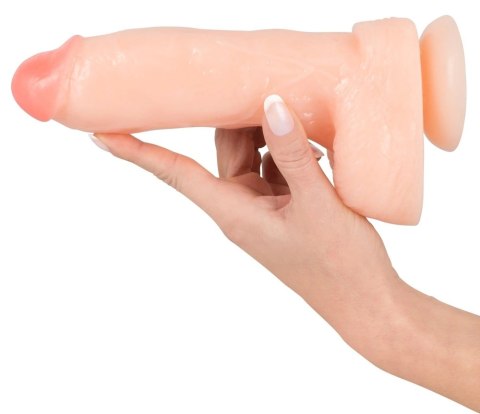 Realistixxx - Naturalne Dildo Z Żyłami Żołędziem I Jądrami 23cm