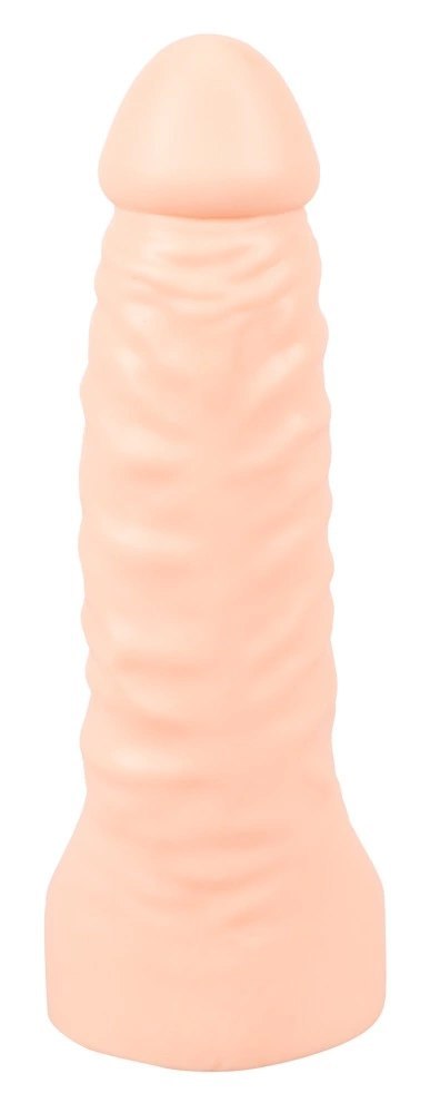 Realistixxx - Pierścień Na Penisa Z Naturalnym Dildo 18 Cm