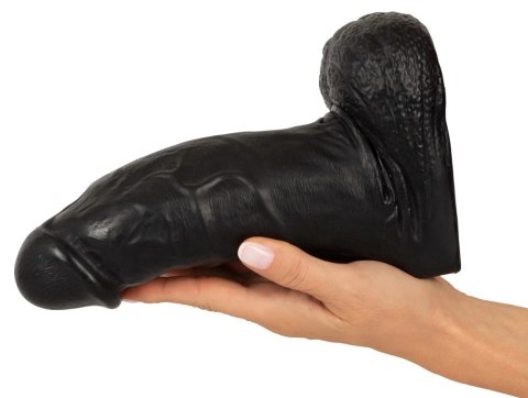 Realistixxx - Wielkie Czarne Dildo 1 kg Giant Dildo 22 cm