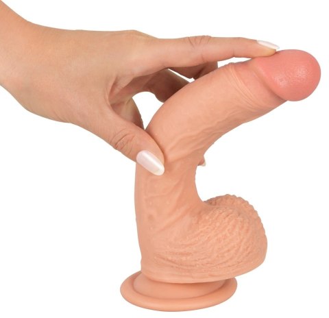 Realistixxx - Xl Naturalne Dildo Z Żyłami Żołędziem I Jądrami 21.7cm