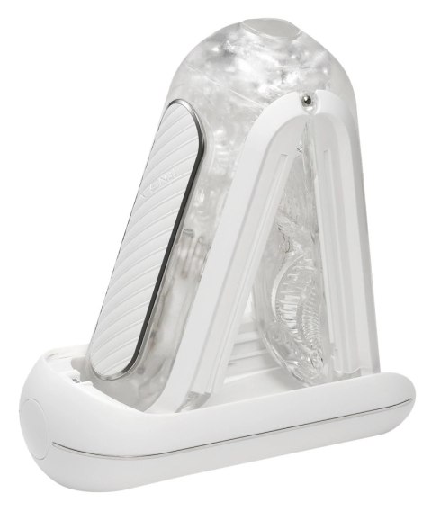 Tenga - Masturbator Wielokrotnego Użytku Biały Flip Zero Gravity White Electr