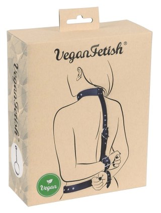 Vegan Fetish - Mankiet Na Szyję Z Pasem W Talii I Kajdankami