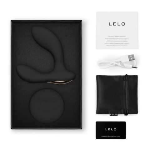 LELO - Hugo 2 Remote - Zdalnie sterowany masażer prostaty czarny