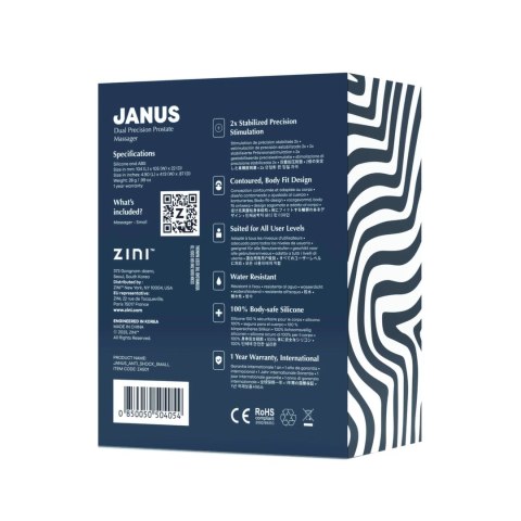 Zini - Stabilizowany masażer prostaty Janus Anti S