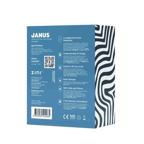 Zini - Stymulator prostaty Janus Lamp w rozmiarze S