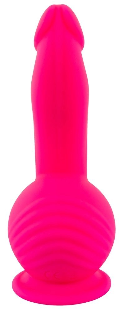 Sweet Smile - Różowy Wibrator Z Przyssawką 19 cm Powerful Vibrator