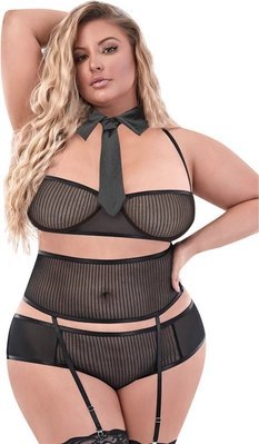 Magic Silk - Sukienka Office Romper - plus size