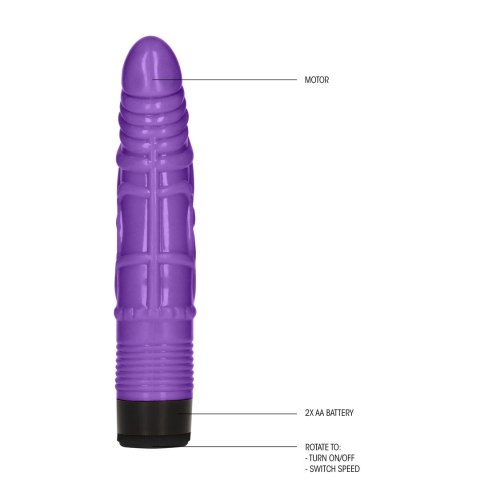 GC by shots - Delikatny realistyczny wibrator dildo - 20 cm