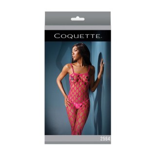 Coquette - Bodystocking z odsłoniętym krokiem i siateczką