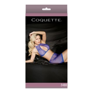 Coquette - Top i spódnica z siateczki