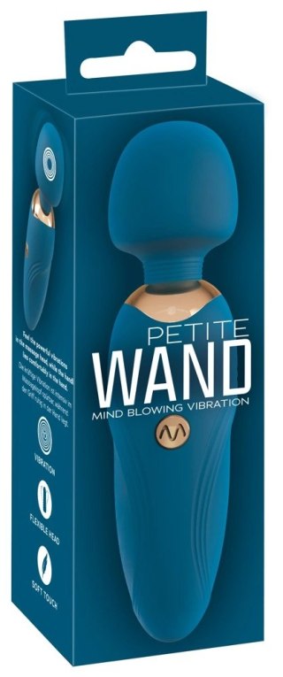 You2Toys - Mały Masażer Z Ruchomą Główka Petite Wand Niebieski