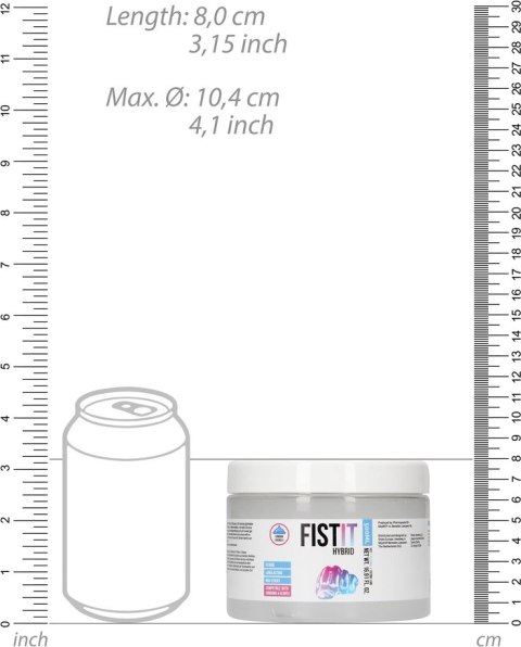 Fist It by Shots - Lubrykant hybrydowy 500 ml