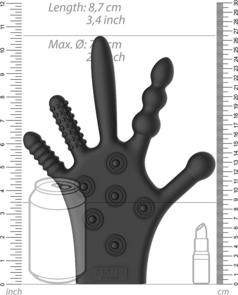 Fist It by Shots - Silikonowa rękawica stymulująca