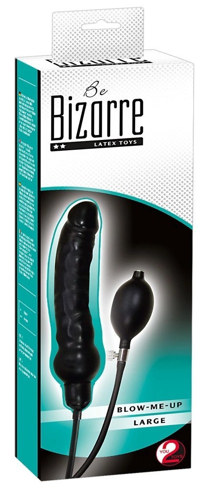 You2Toys - Lateksowe dildo z pompką