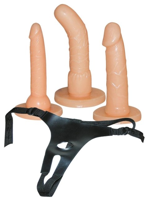 You2Toys - Pasek regulowany z 3 x dildo