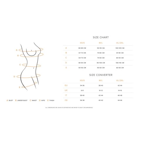 Obsessive - Klasyczny komplet Norides XS/S