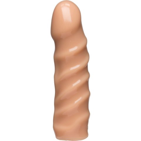 Doc Johnson - Twarde, skręcone dildo 15 cm