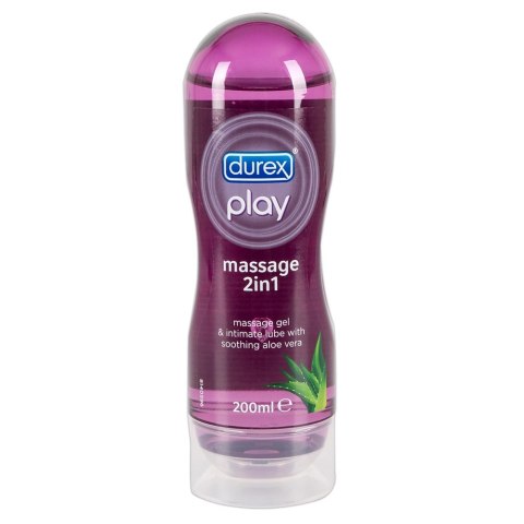 Durex Play 2in1 - Żel Aloesowy Masujący I Smarujący 200ml