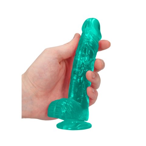 RealRock - Realistyczne dildo z jądrami 15 cm