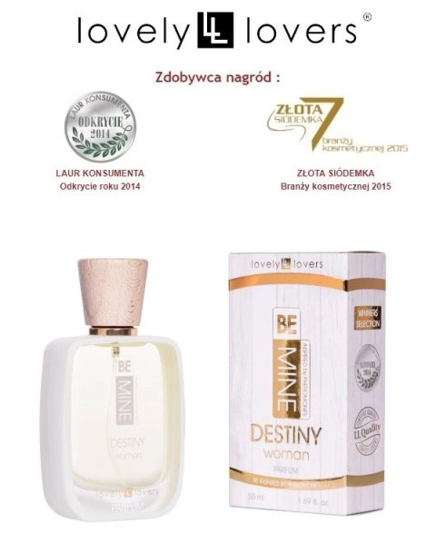 Lovely Lovers - Kobiece Perfumy Z Feromonami Zapachowymi (I-L-Molecules Formula) 50ml