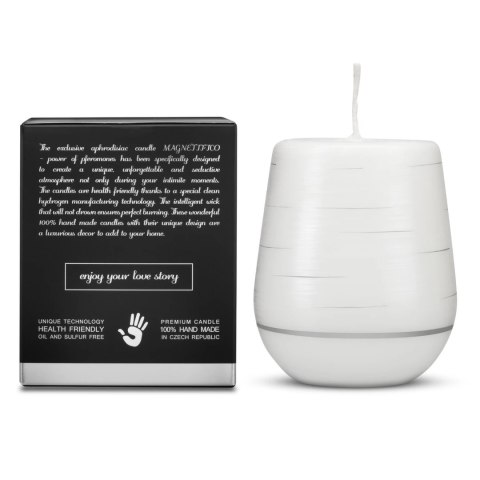 MAGNETIFICO - Aphrodisiac Candle Świeca Zapachowa Z Afrodyzjakami Jasmine Romance