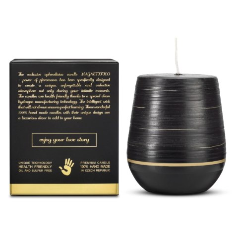 MAGNETIFICO - Aphrodisiac Candle Świeca Zapachowa Z Afrodyzjakami Tantra Magic