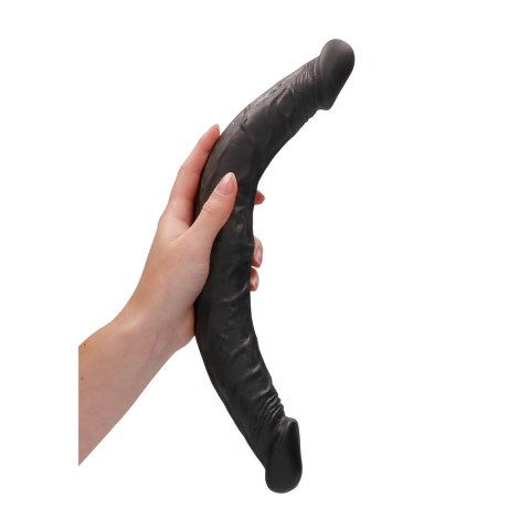 RealRock - Podwójne wygięte dildo mega długie 36cm