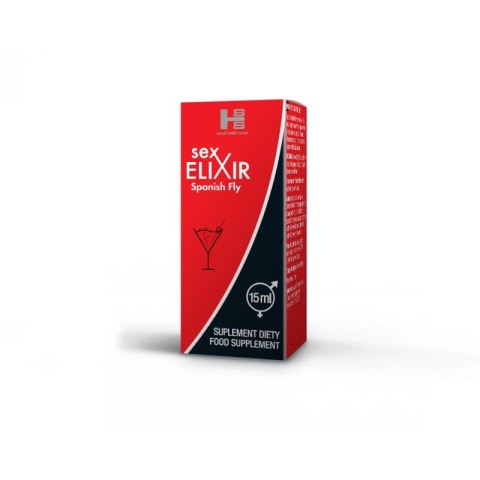 SHS Sex Elixir 15ml - Hiszpańska Mucha Większy Apetyt Na Seks 15 ml