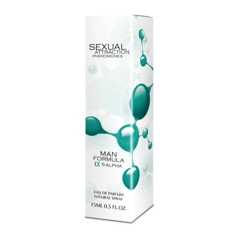 SHS Sexual Attraction Męskie 15 ml - Feromony Męskie Silnie Wabią Seksualnie 15 ml