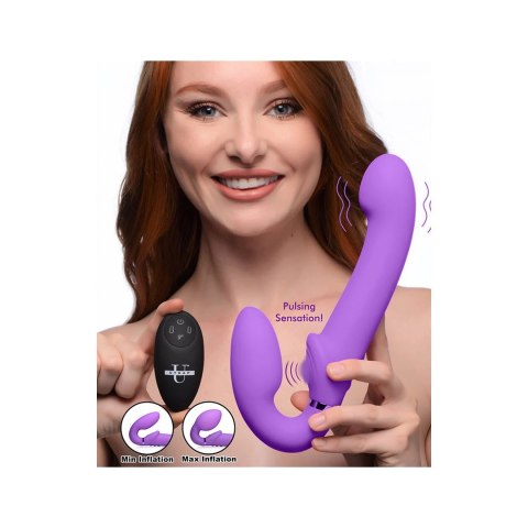 Podwójne pulsujące dildo Xr Brands