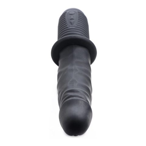 Wibrujące i pchające silikonowe dildo Power Pounder XR Brands