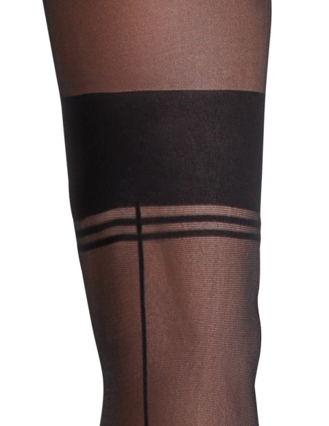 Cottelli LEGWEAR - Eleganckie Rajstopy W Stylu Retro Bez Krocza 2