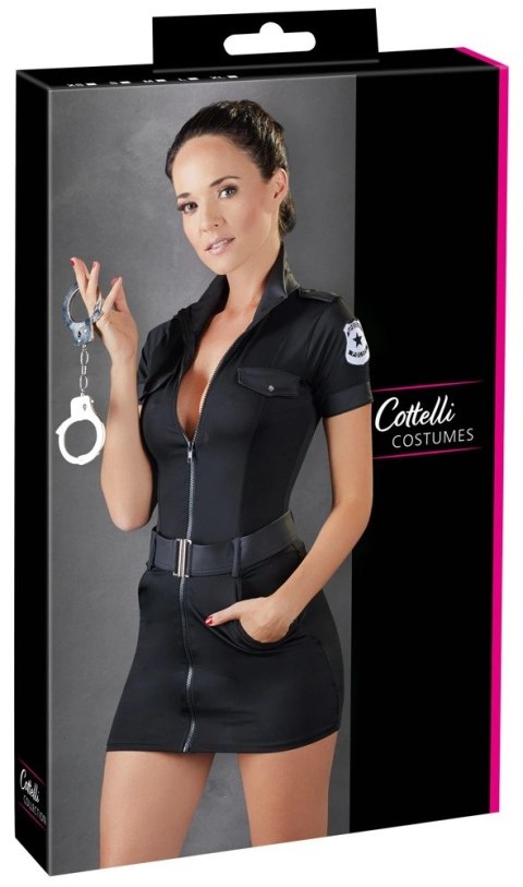 Cottelli COSTUMES - Seksowna Sukienka Niegrzecznej Pani Policjant S