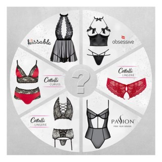 Cottelli LINGERIE - Bielizna Niespodzianka Daj Się Zaskoczyć L