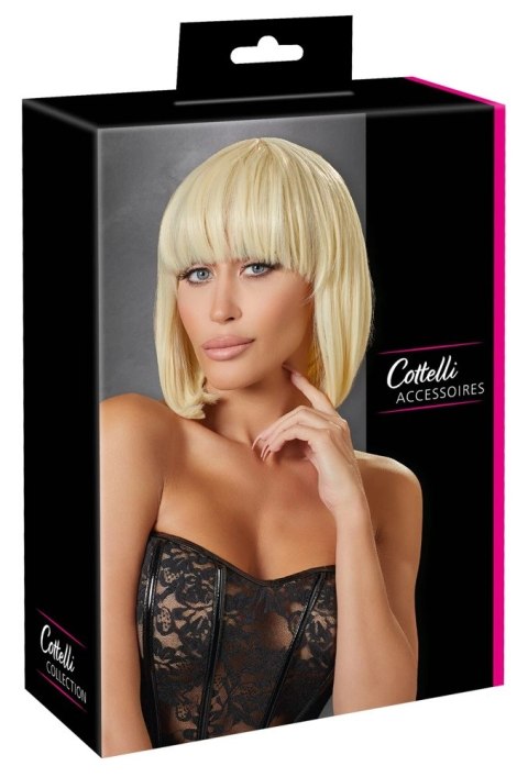 Cottelli ACCESSOIRES - Regulowana Peruka Do Ramion Jasny Blond