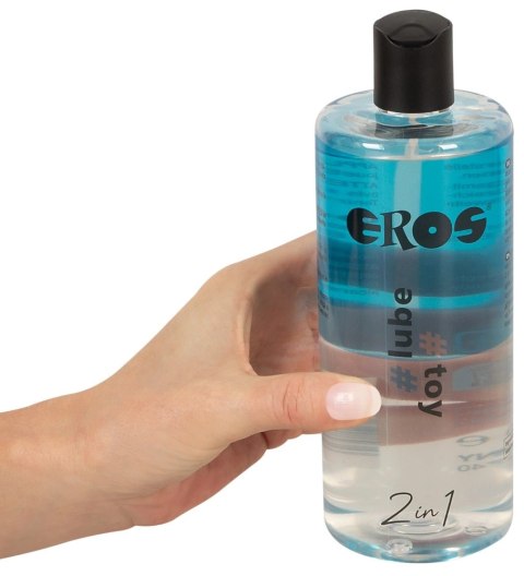 EROS - Lubrykant 2in1 Do Nawilżania Podczas Seksu I Zabawek Erotycznych 500 ml