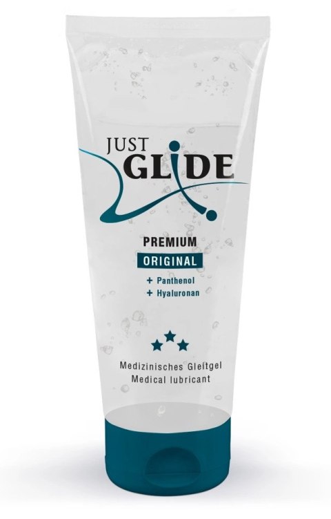 Just Glide Premium - Nawilżający Lubrykant Wodny Premium 200 ml